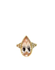 The Camilia Ring (18k Yellow Gold and Morganite)