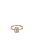 The Bam Bam Ring (14k Yellow Gold and Diamond)