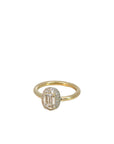 The Bam Bam Ring (14k Yellow Gold and Diamond)