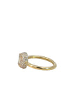 The Bam Bam Ring (14k Yellow Gold and Diamond)