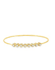 The Gemma Bracelet (14k Yellow Gold and Diamonds)