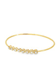 The Gemma Bracelet (14k Yellow Gold and Diamonds)