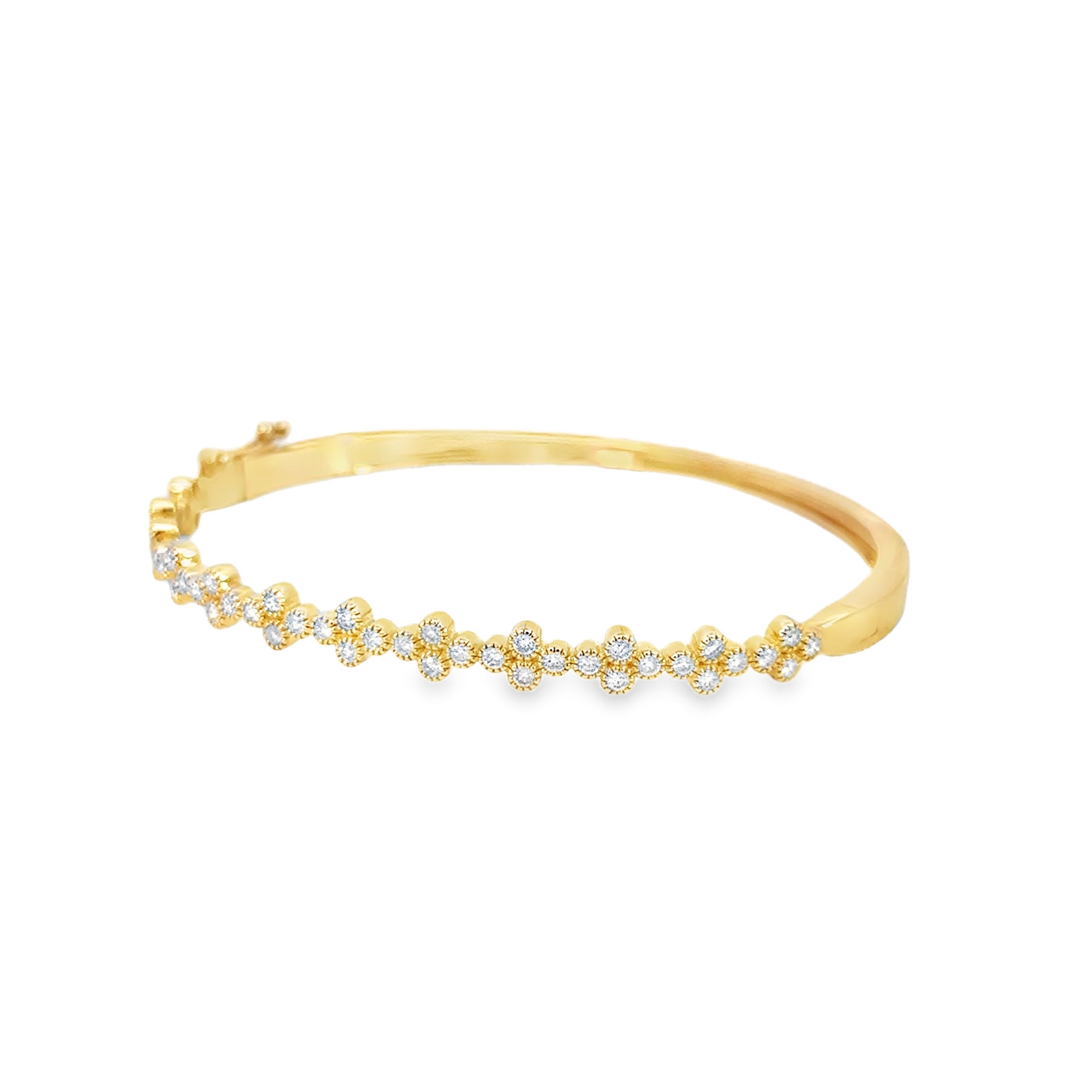 The Emilie Bracelet (14k Yellow Gold and Diamond)