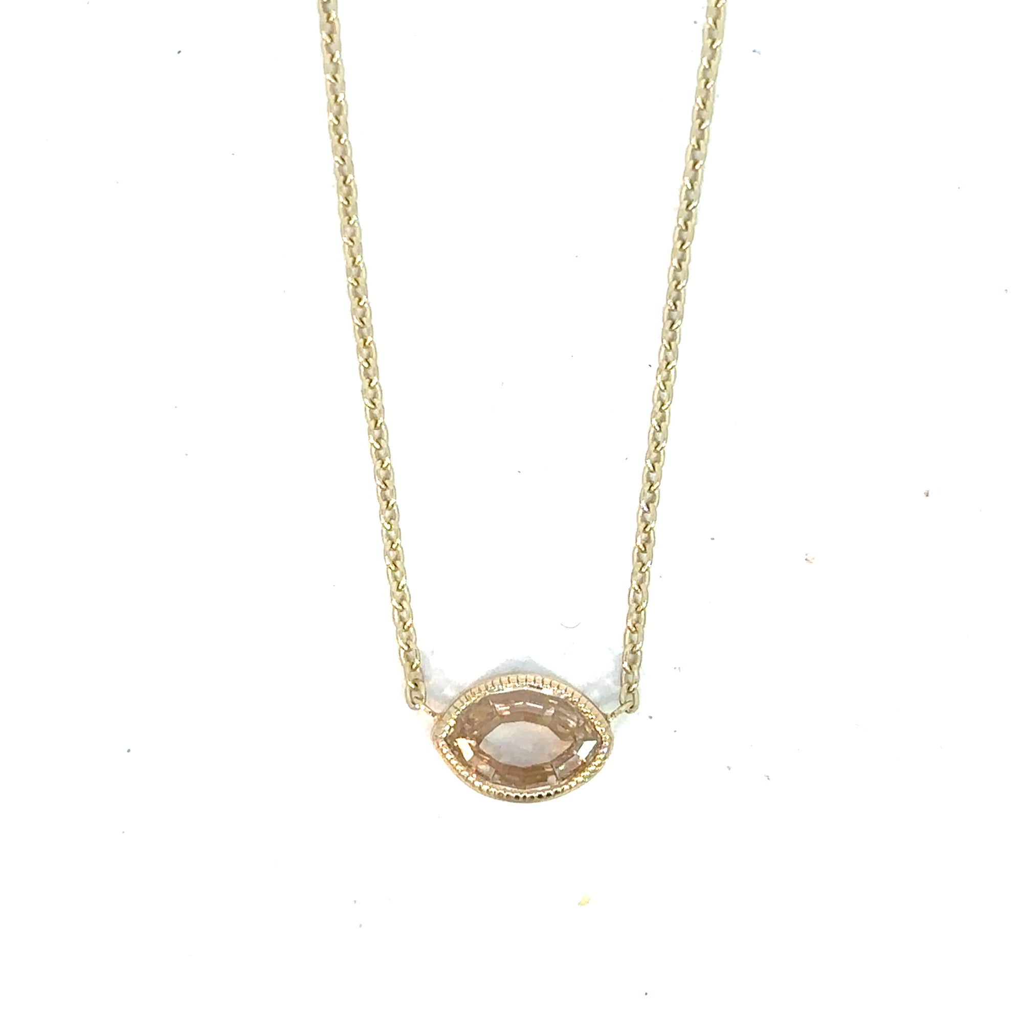 The Bethany Necklace (14k Yellow Gold and Diamond)