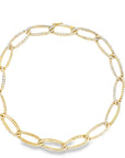 The Patricia Necklace (14k Yellow Gold and Diamond)