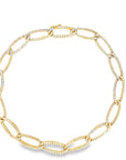 The Patricia Necklace (14k Yellow Gold and Diamond)