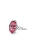 The Ballerina Ring (Platinum, Pink Tourmaline, and Diamond)