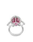 The Ballerina Ring (Platinum, Pink Tourmaline, and Diamond)