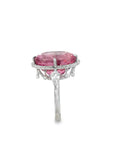 The Ballerina Ring (Platinum, Pink Tourmaline, and Diamond)