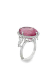 The Ballerina Ring (Platinum, Pink Tourmaline, and Diamond)
