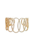 Hinged Circle Cuff Bracelet