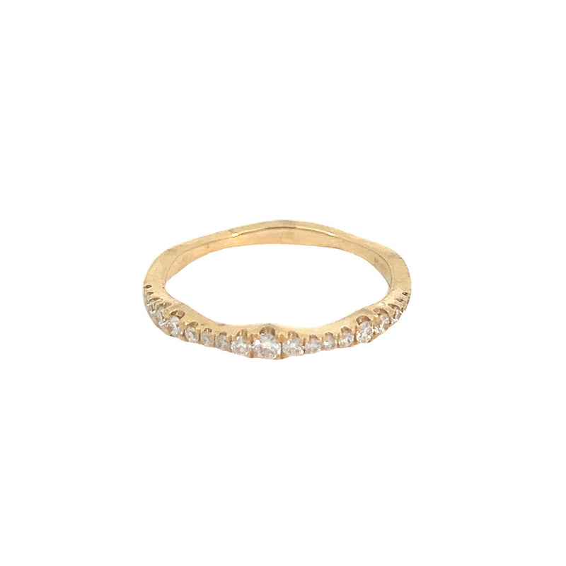 Diamond Wave Eternity Band