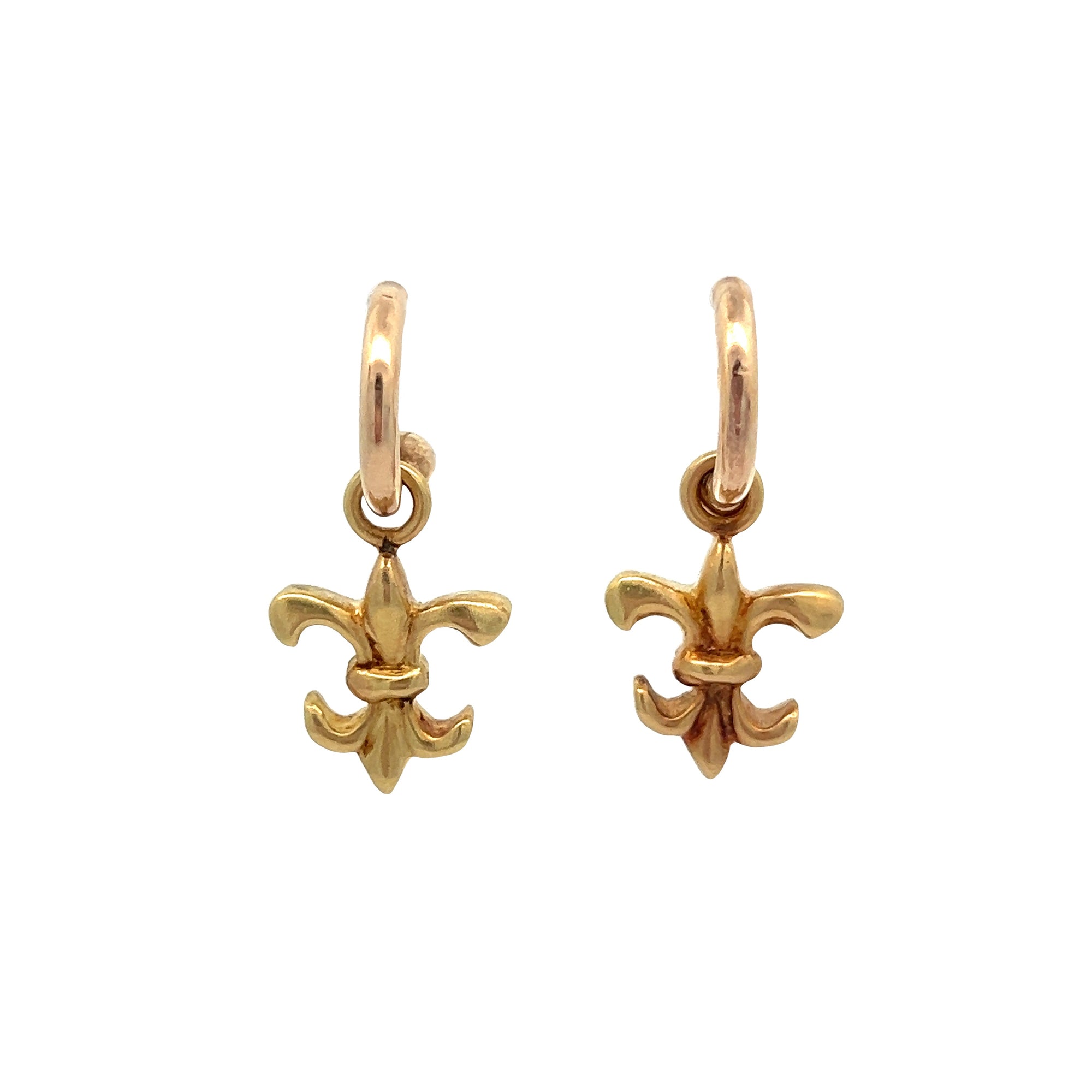 Royal Gold Fleur De Lis Charms