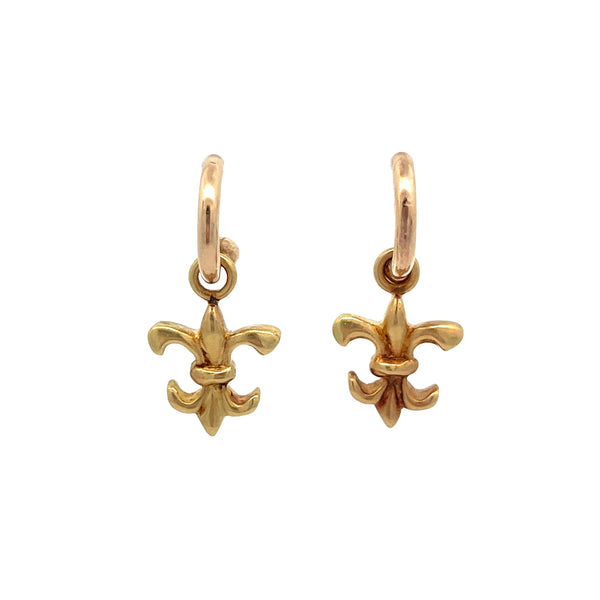 Royal Gold Fleur De Lis Charms