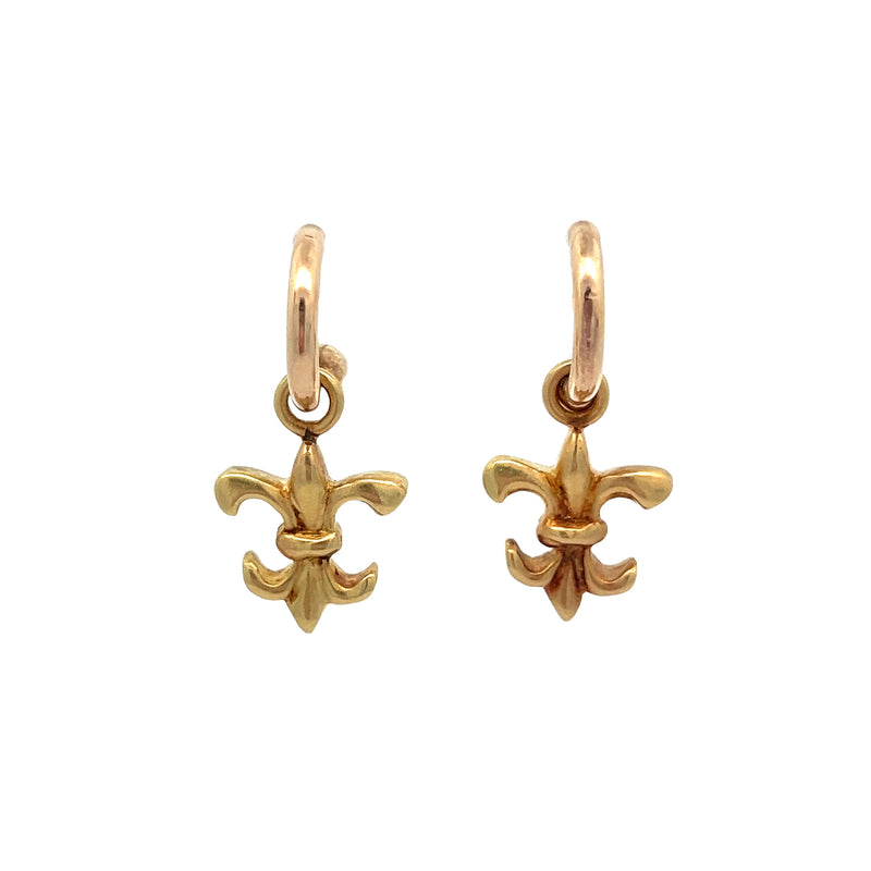 Royal Gold Fleur De Lis Charms