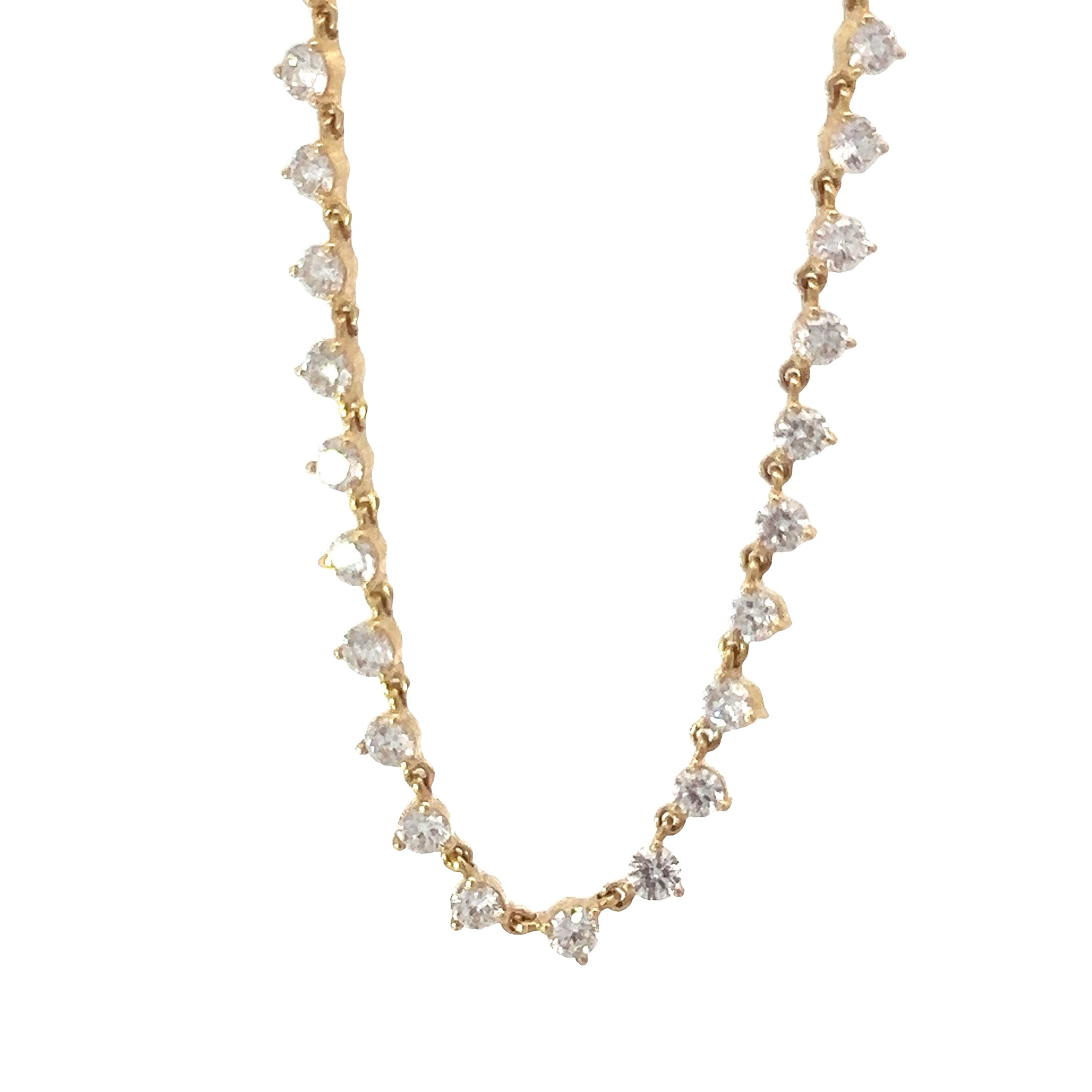 Dusted Diamond Necklace