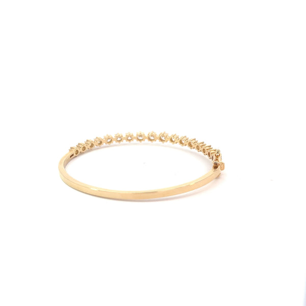 Diamond Buttercup Bangle