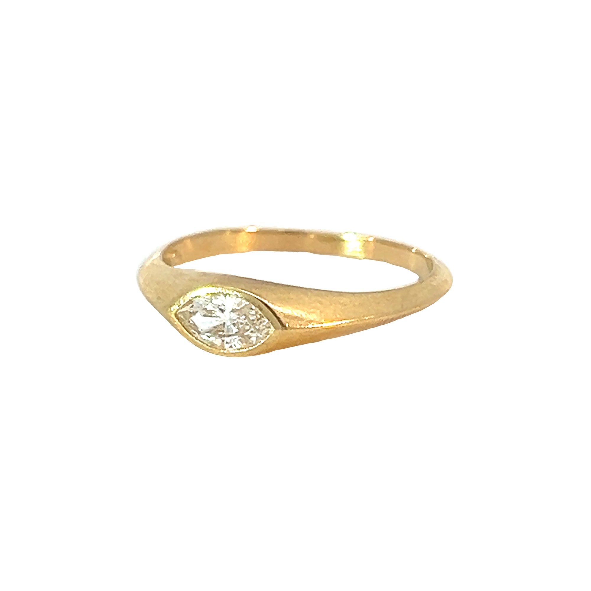 Diamond Marquise Stacking Ring