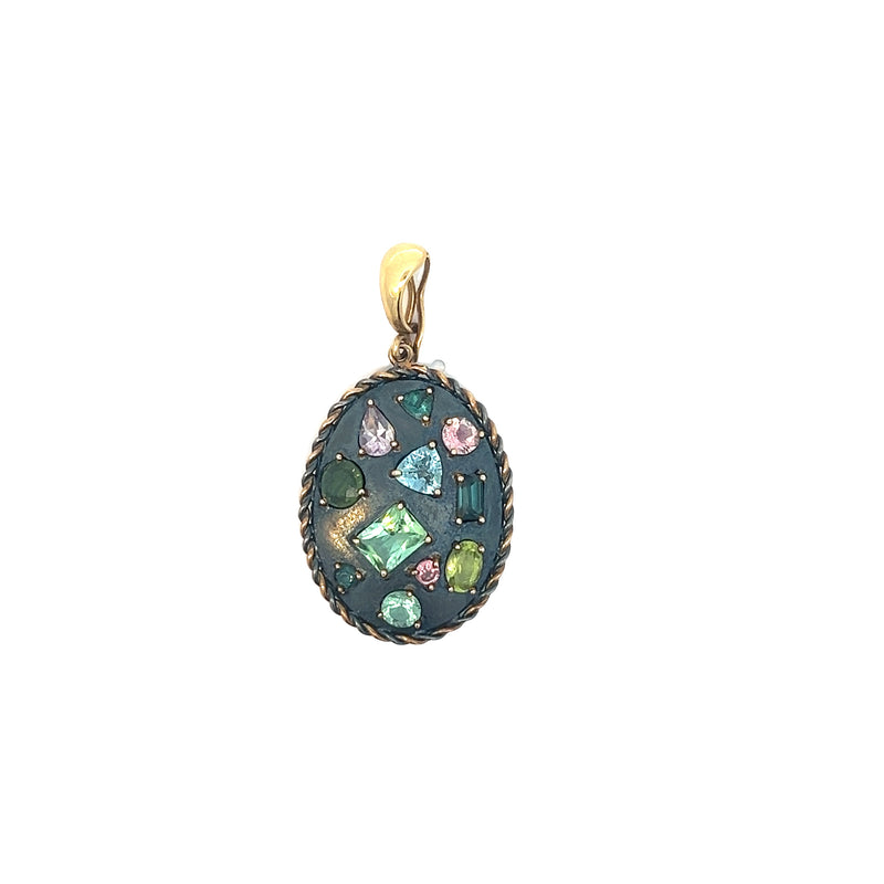 Multi-Gem Pendant