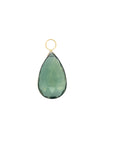 Green Quartz Drop Pendant