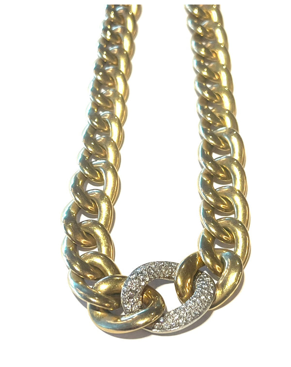 Vintage Link Pave Chain