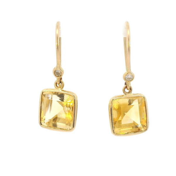 Citrine Drop Earrings