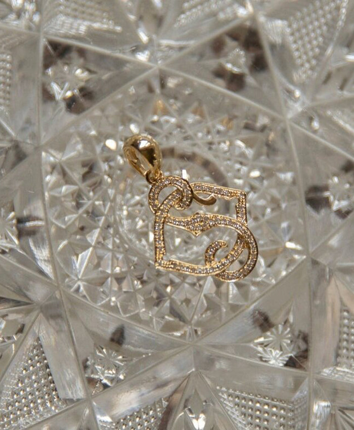 Customized Monogram Pendant