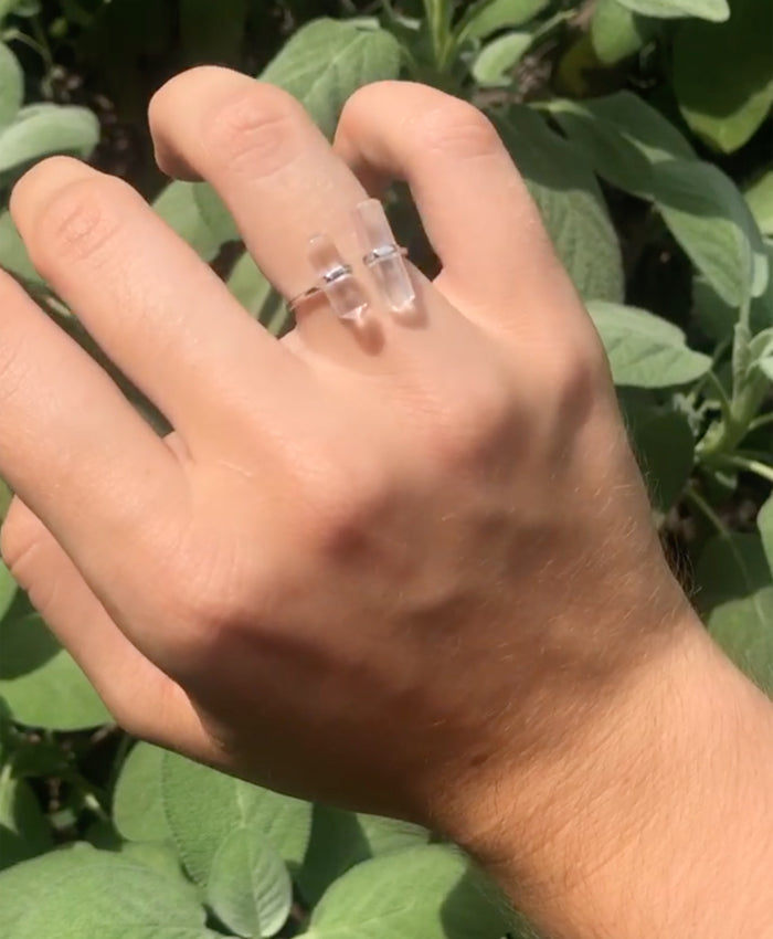 Quartz Crystal Ring